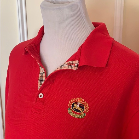 burberry vintage polo
